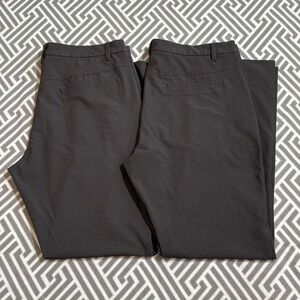 Footjoy FJ Mens Golf Pants Size W38 L32 Charcoal Gray Performance Stretch